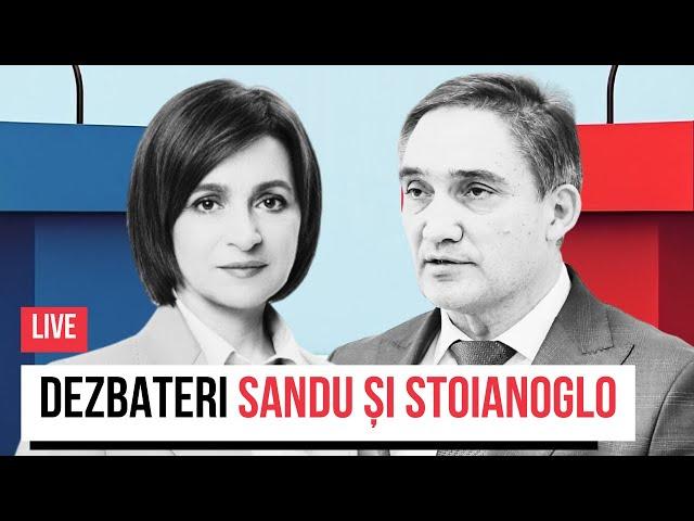 LIVE: Dezbateri între Sandu și Stoianoglo. Cine va fi președintele Moldovei?