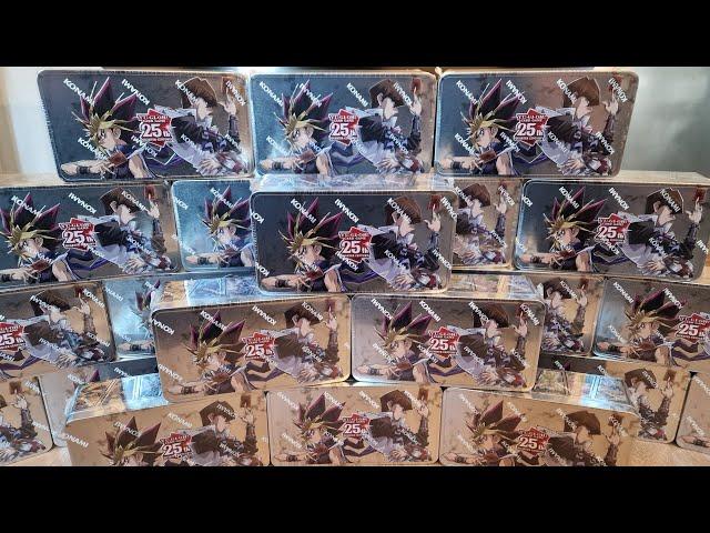 Viel hilft viel?! Yu-Gi-Oh Opening 24x 25th Anniversary Tin Dueling Mirrors deutsch/german