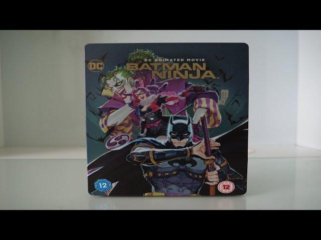 Batman Ninja Steelbook Unboxing (Blu-ray + Digital Download)