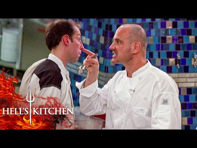 Chef Scott Puts Trev in His Place | Hell's Kitchen