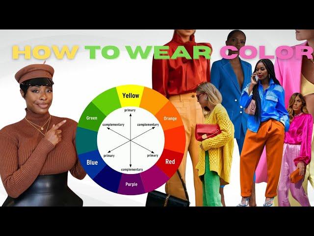 EASY TIPS TO WEAR MORE COLOR: Everything You Need To Know! | Outfit Ideas