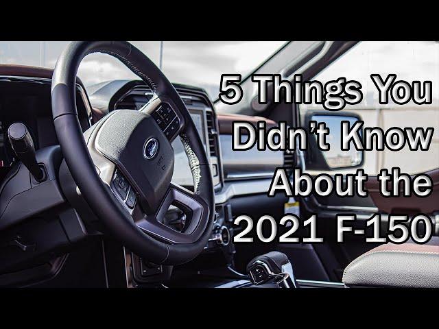 5 Cool Features and Things You Didn't Know About the 2021 Ford F-150 | IT CAN EMAIL PEOPLE!?