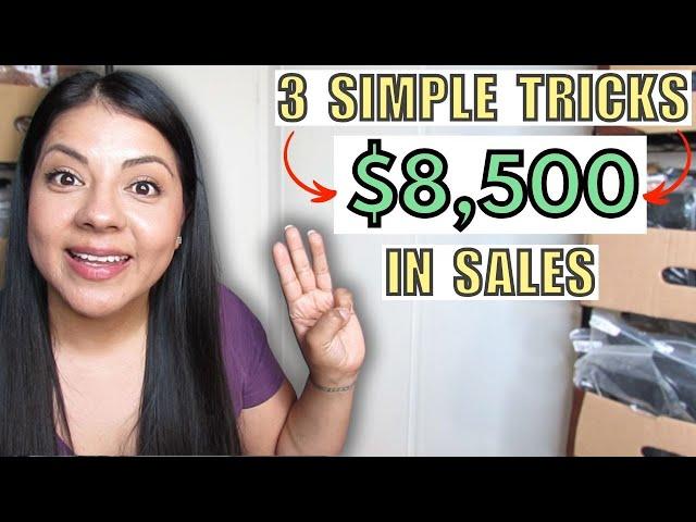 3 Strategies To Boost Your Sales Every Month + What Sold On Poshmark, Ebay, Depop