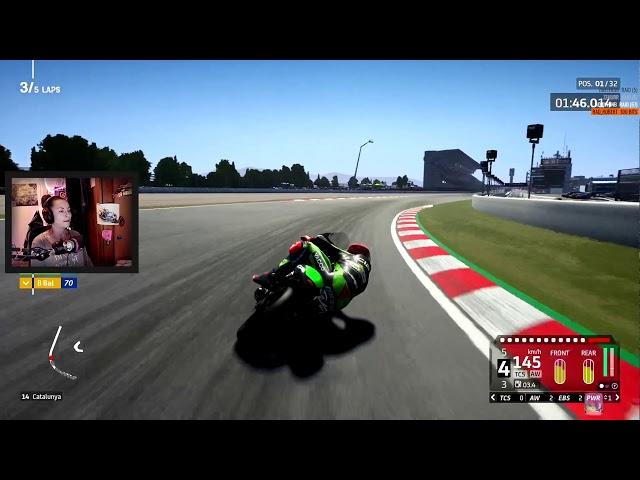 [CrisURace plays MotoGP 20]  Moto 3 career Stage 7 Catalunya Race