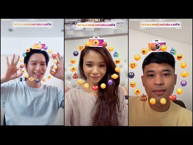 TikTok #emojiprank Challenge Artis Malaysia