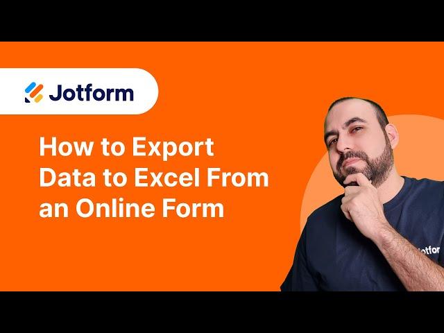 How to export data to Excel from an online form