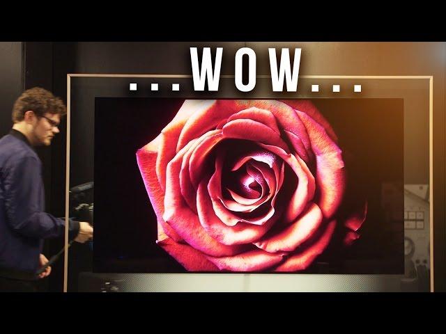 The THINNEST 4K TV We've Seen! LG Signature W7