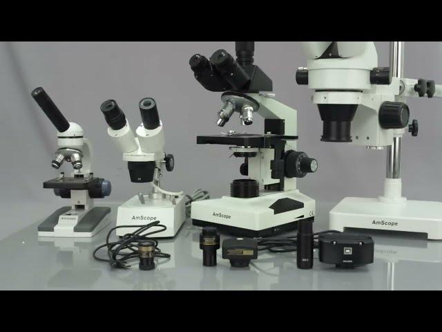 AmScope - Mounting Your MD, MA/MT, or MU Series Cameras