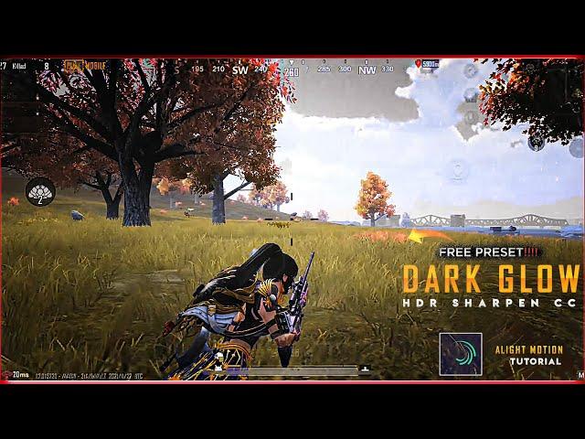 ALIGHT MOTION CC FOR PUBG MONTAGE || ALIGHT MOTION PRESET || FREE PRESET #SRajGaming