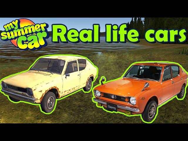 My Summer Car - CARS IN REAL LIFE 2020 | All 37 models with specification