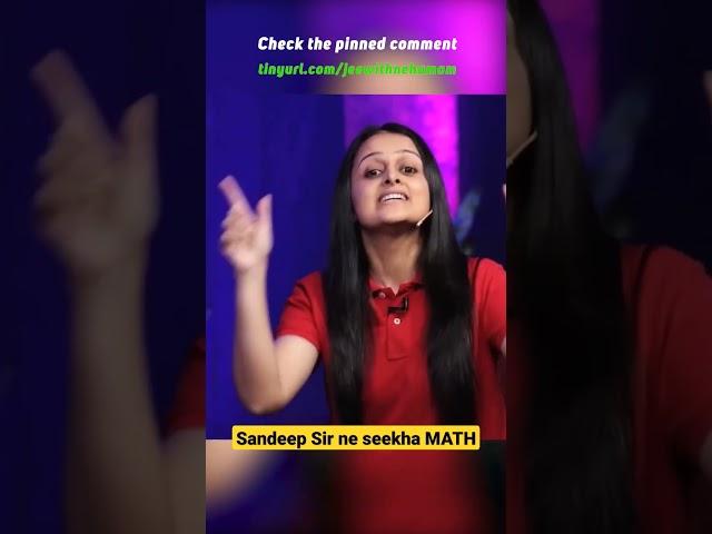Neha ma'am teaching Math to @SandeepSeminars Sir  #sandeepmaheshwari  #nehaagrawal #jeetricks