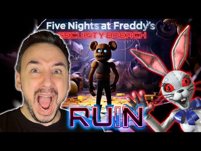 ПАПА РОБ ИГРАЕТ ВО FNAF SECURITY BREACH: RUIN! Я СТАЛ ВЭННИ?