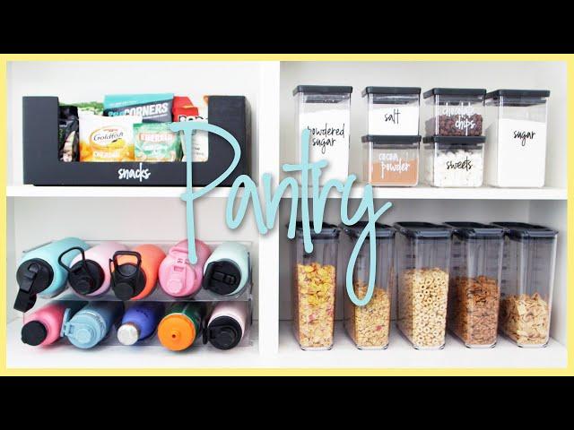 ORGANIZE | Elle's Amazing Pantry Makeover!