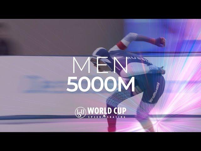 Danila Semerikov (RUS) | 1st place Men 5000m | World Cup Nagano 2019 | #SpeedSkating