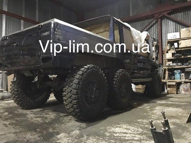 mercedes G Professional переделанный в 6х6.