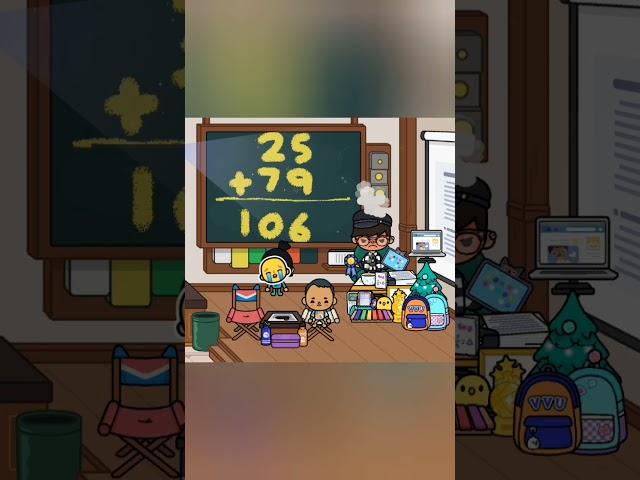 25+79= ??? School Story Toca Life World | Toca Boca