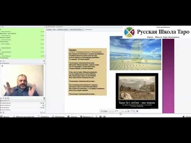 Отношения "Мираж" и "Квазитождество" - Русская Школа Таро - Полный курс Таро