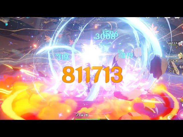 BENNETT THE "PYRO ARCHON" VS RAIDEN!
