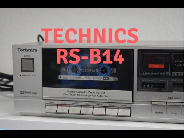 Technics RS-B14 - Audio Demo - Stereo Cassette Deck (1984-86)