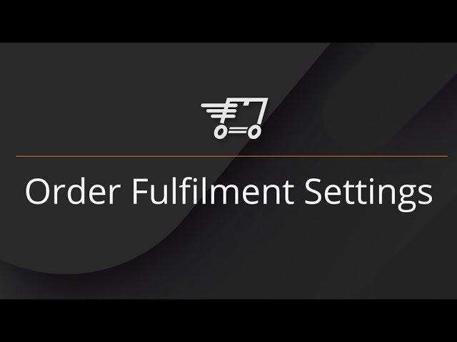 Drop Shipping Order Fulfillment Settings | AliDropship plugin