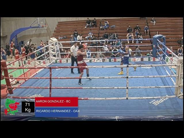 Aaron González vs. Ricardo Hernández Mexican Olympic Festival 2024 (71kg)