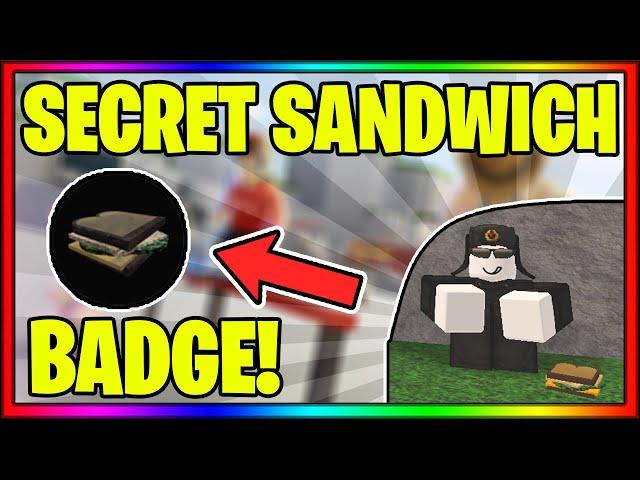 HOW TO GET THE "SANDWICH" BADGE IN SKATE PARK || Roblox