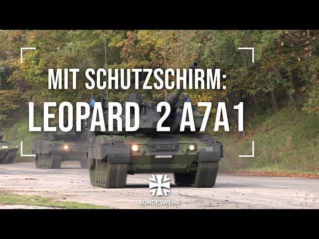 Mit Hard-Kill-System gegen anfliegende Geschosse: Der Leopard 2 A7A1 | Bundeswehr