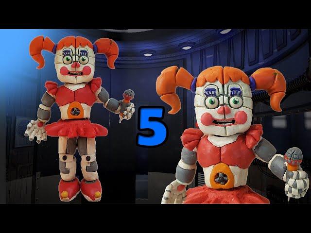 Бейби FNAF SISTER LOCATION/UCN/FNAF HELP WANTED/FNAF AR из пластилина