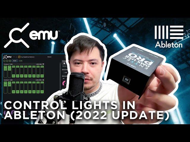 Controlling Lights in Ableton (DMXIS 2022 Update) - EMU x Enttec DMX - USB PRO