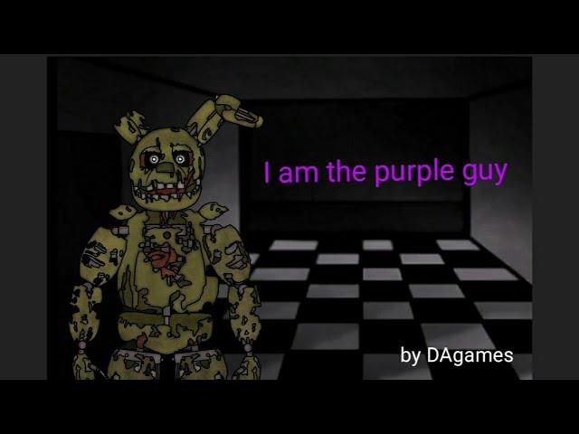 Я фиолетовый парень/I am the purple guy (rus)-полная анимация. DAGames. Рисуем мультфильмы 2