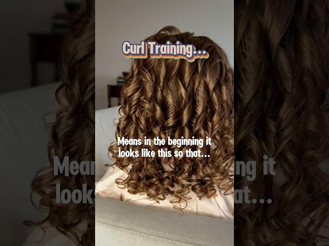 Curl Training Textured hair does THIS #curltraining #curlyhairstyles #toddlerhairstyles