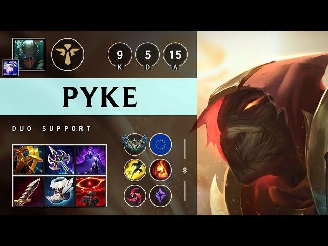 Pyke Support vs Bard: Vision Controller - EUW Challenger Patch 14.23