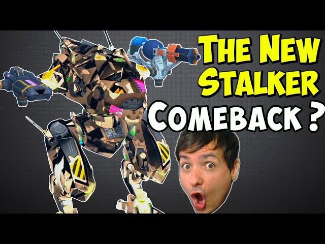 The New Stalker Comeback? War Robots Test Server 4.5 Gameplay - WR