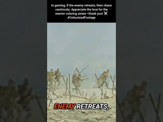 92 ️ In gaming, if the enemy retreats, then chase cautiously