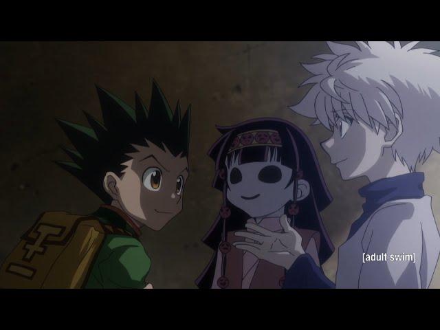 Killua introduced Nanika to Gon / english dubbed hunter x hunter