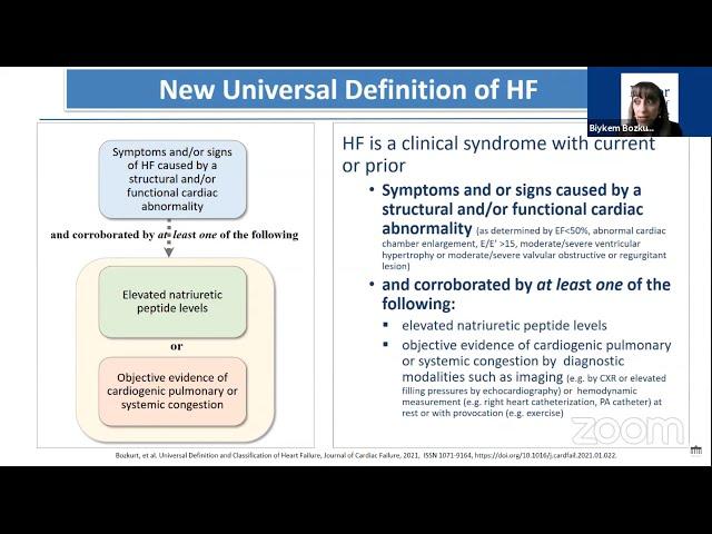 Universal Definition of Heart Failure - Prof. Biykem Bozkurt - Baylor College of Medicine