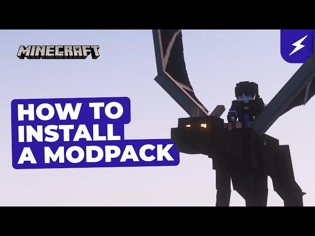 How to install a modpack on your Minecraft: Java Edition server