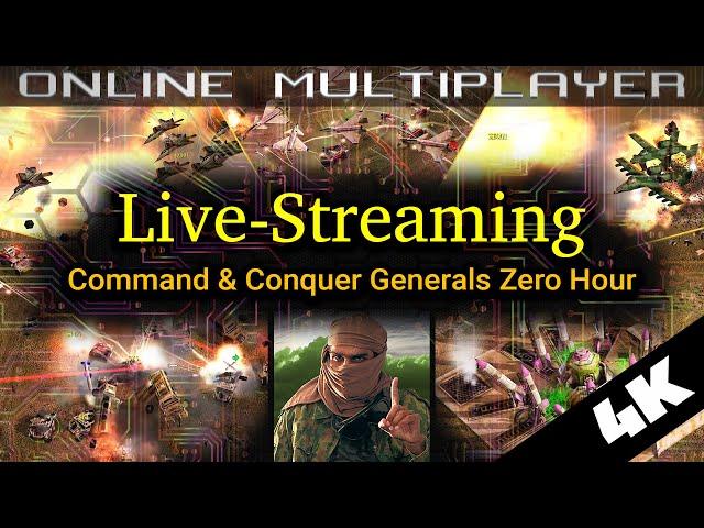 7 & 8 Player FFA and 2v3v3 Matches with DrGoldFish1! | C&C Generals Zero Hour