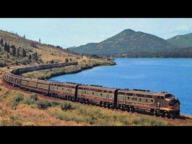 1950 Northern Pacific Passenger Operations - The North Coast Limited Crossing Stampede Pass