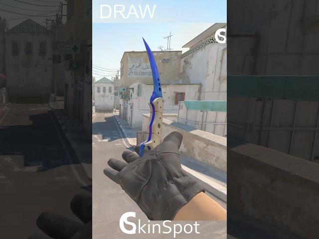 CS2 | Talon Knife Doppler (Sapphire) - #reels #shorts