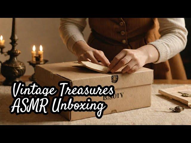 ASMR Unboxing Antiques & Collectables UK | ENGLISH Treasures from ENGLAND of Yore