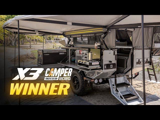 Australia's Best Camper Trailer - Patriot Campers X3 - 2020 Camper Trailer of the Year Winner