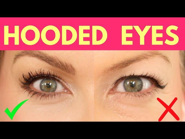 BEST HOODED EYE MAKEUP HACK EVER! GAME CHANGER to LIFT DROOPY, SAGGY EYES!