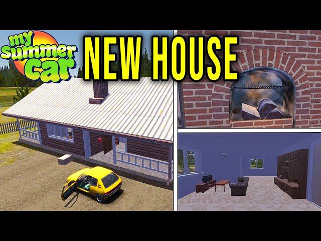 COUNTRY HOUSE - HOW TO BUY A HOUSE, CHANGE FLOOR AND WALL TEXTURE - My Summer Car