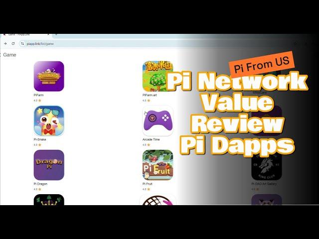 pi network value - Review Pi Dapps