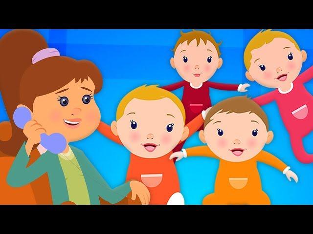 пять маленьких детей | песни для детей | детские стихи | Five Little Babies | Nursery Rhymes