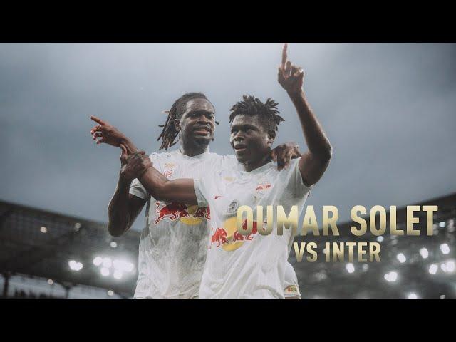 Oumar Solet vs Inter | First Half Highlights | Red Bull Salzburg