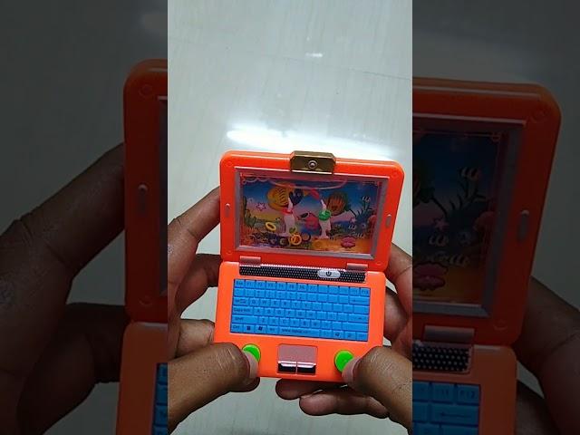 water ring game in toy laptop  #shorts #short |short video