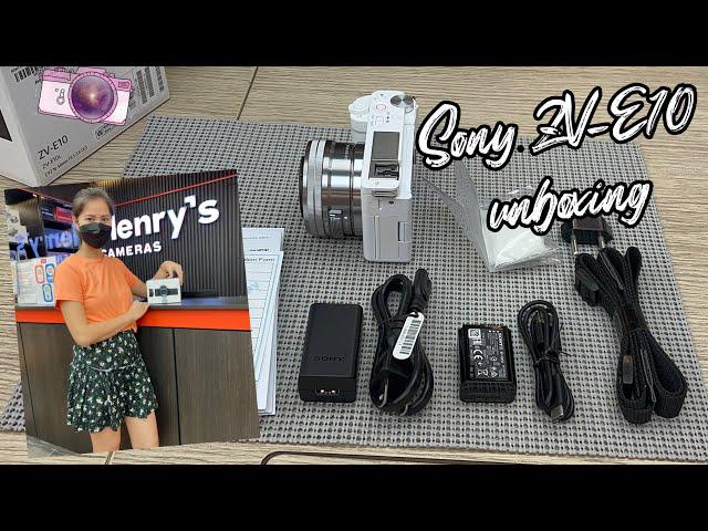 SONY ZV-E10 unboxing | My First Dream Camera | Henry's Cameras