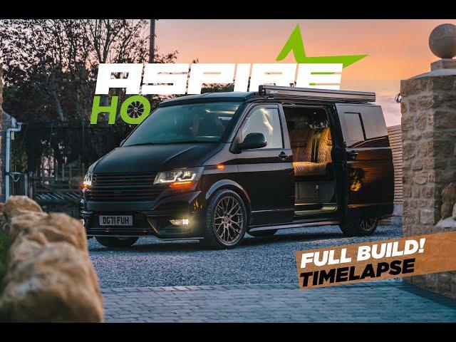 VW T6.1 Full Luxury Camper Conversion Build Timelapse!